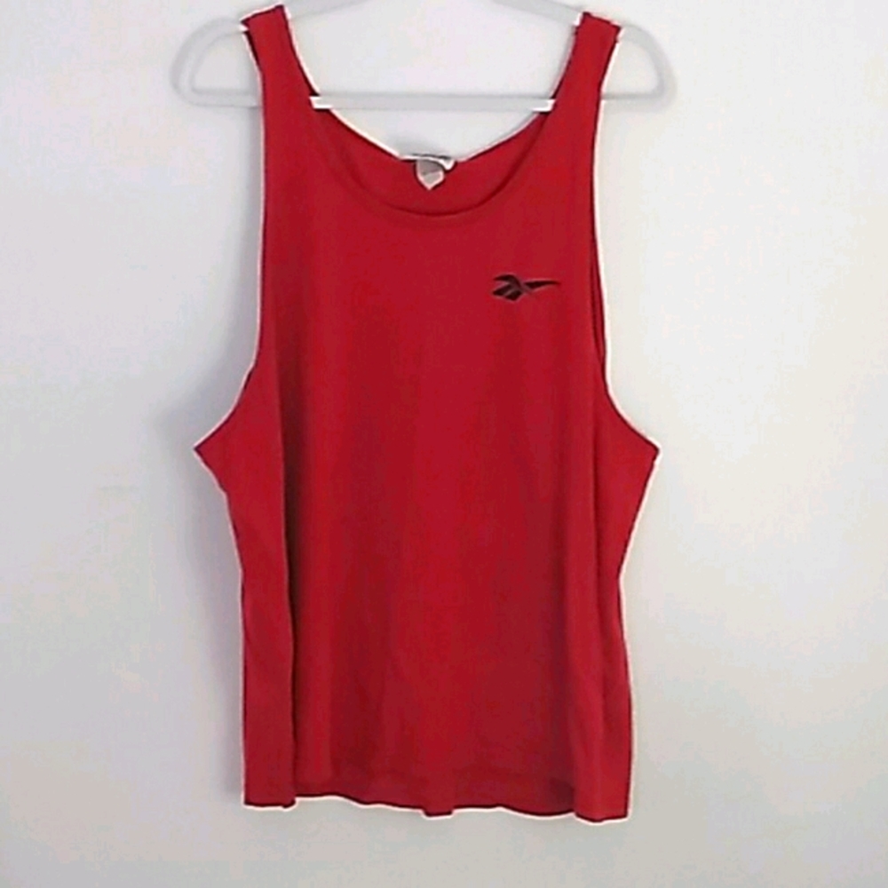 Large vintage Reebok muscle tank 80s